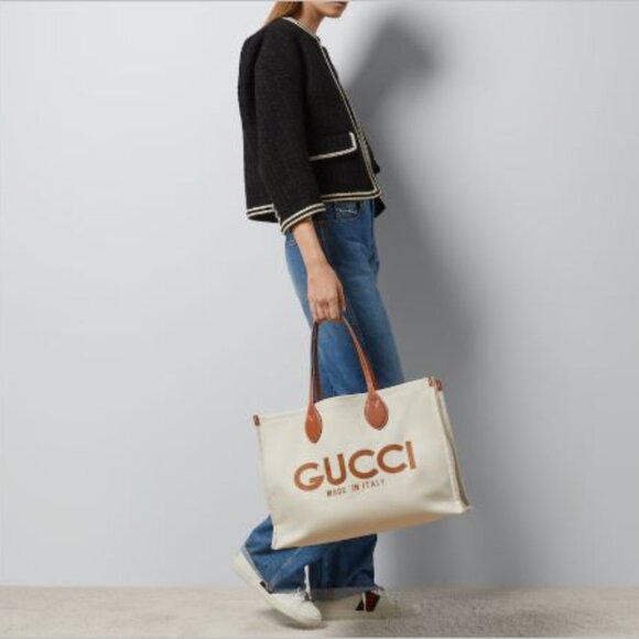 Gucci-print tote bag *LARGE*  TOTE - Picture 1 of 8
